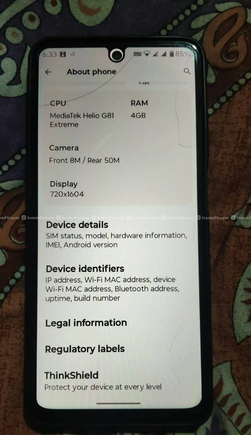 Moto g05 phone 2