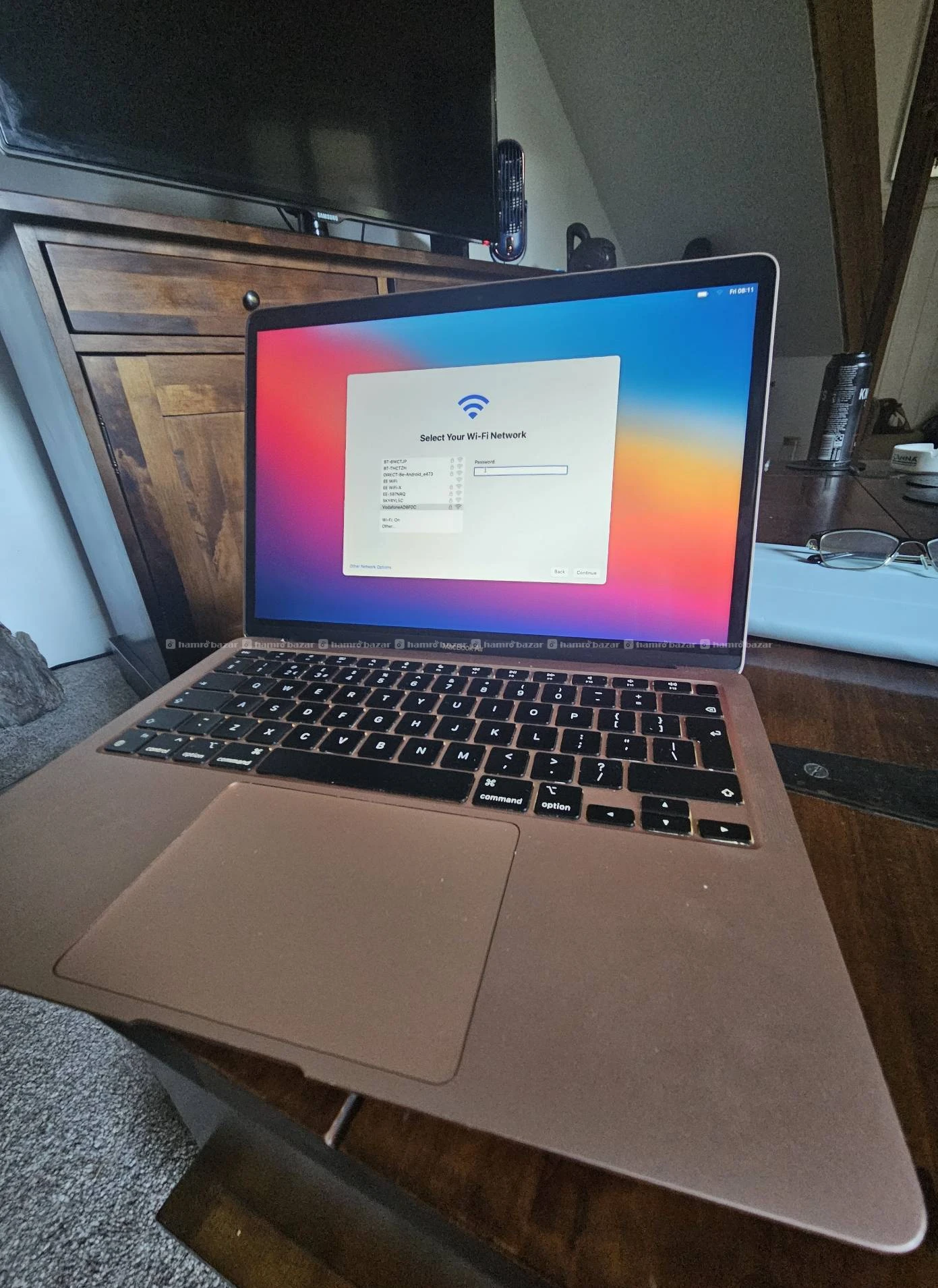 Macbook air m1 rose gold 256gb 2