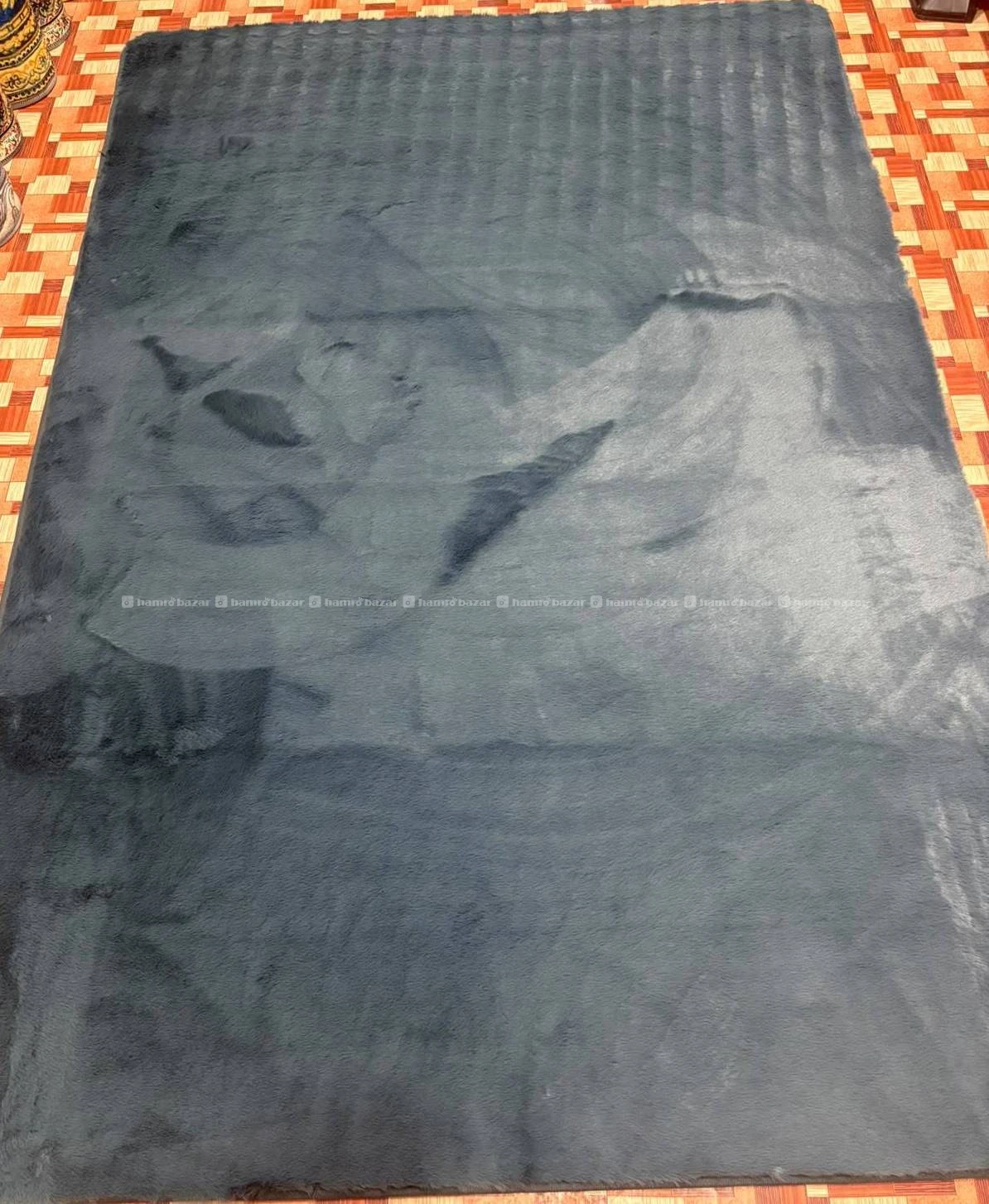 Soft rabbit fur carpet 4\6