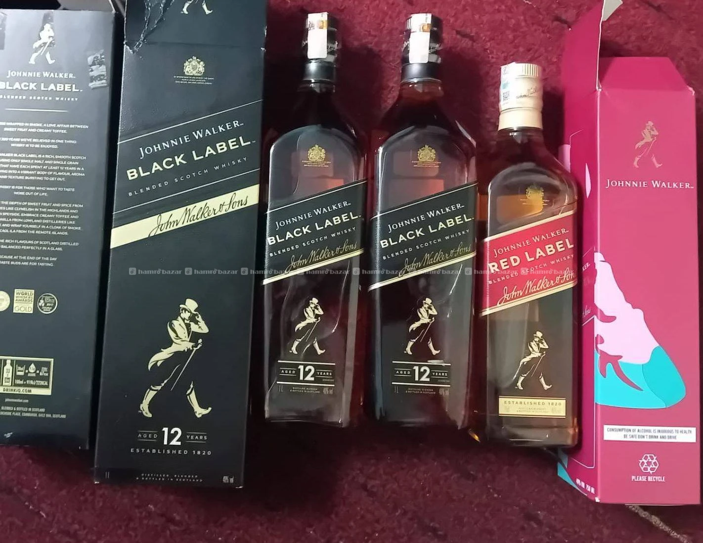 Black level and red level