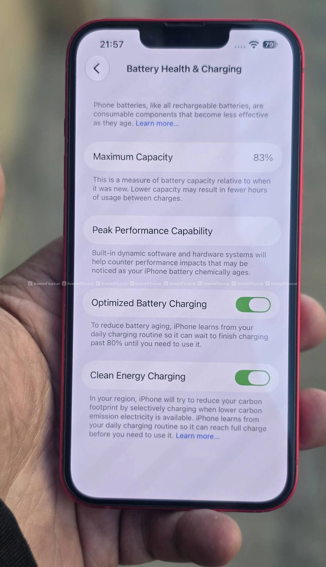 iPhone 14 128gb BH 83 % 3