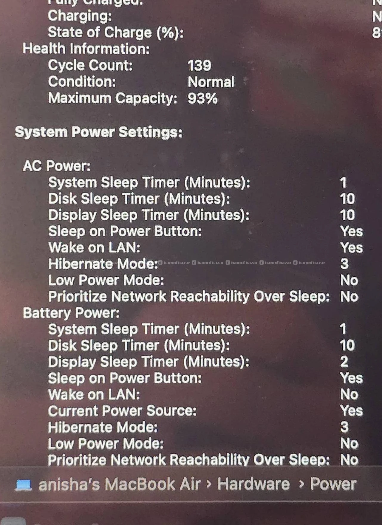 macbook air m1 8 /256 5