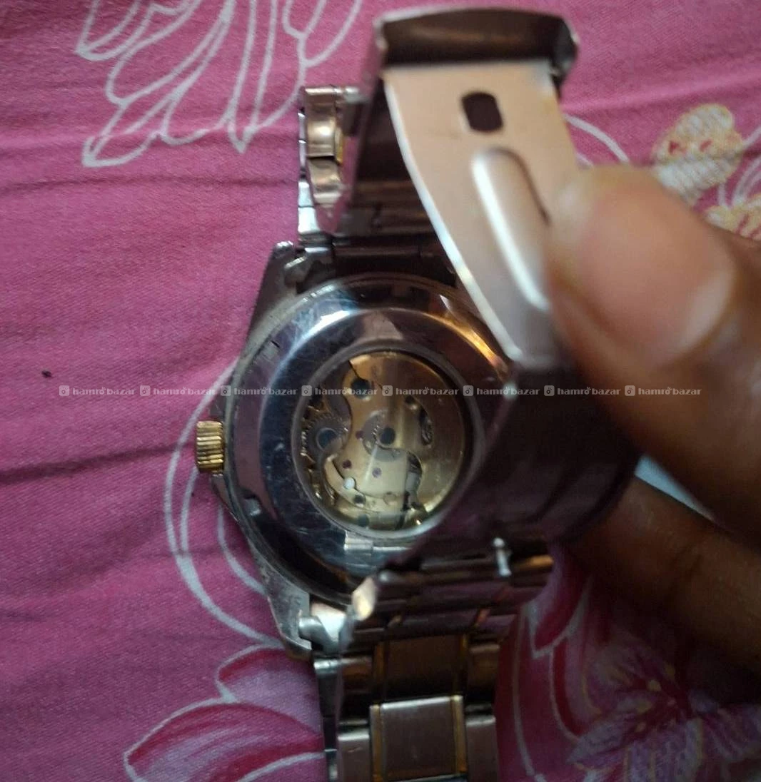 Skeleton watch