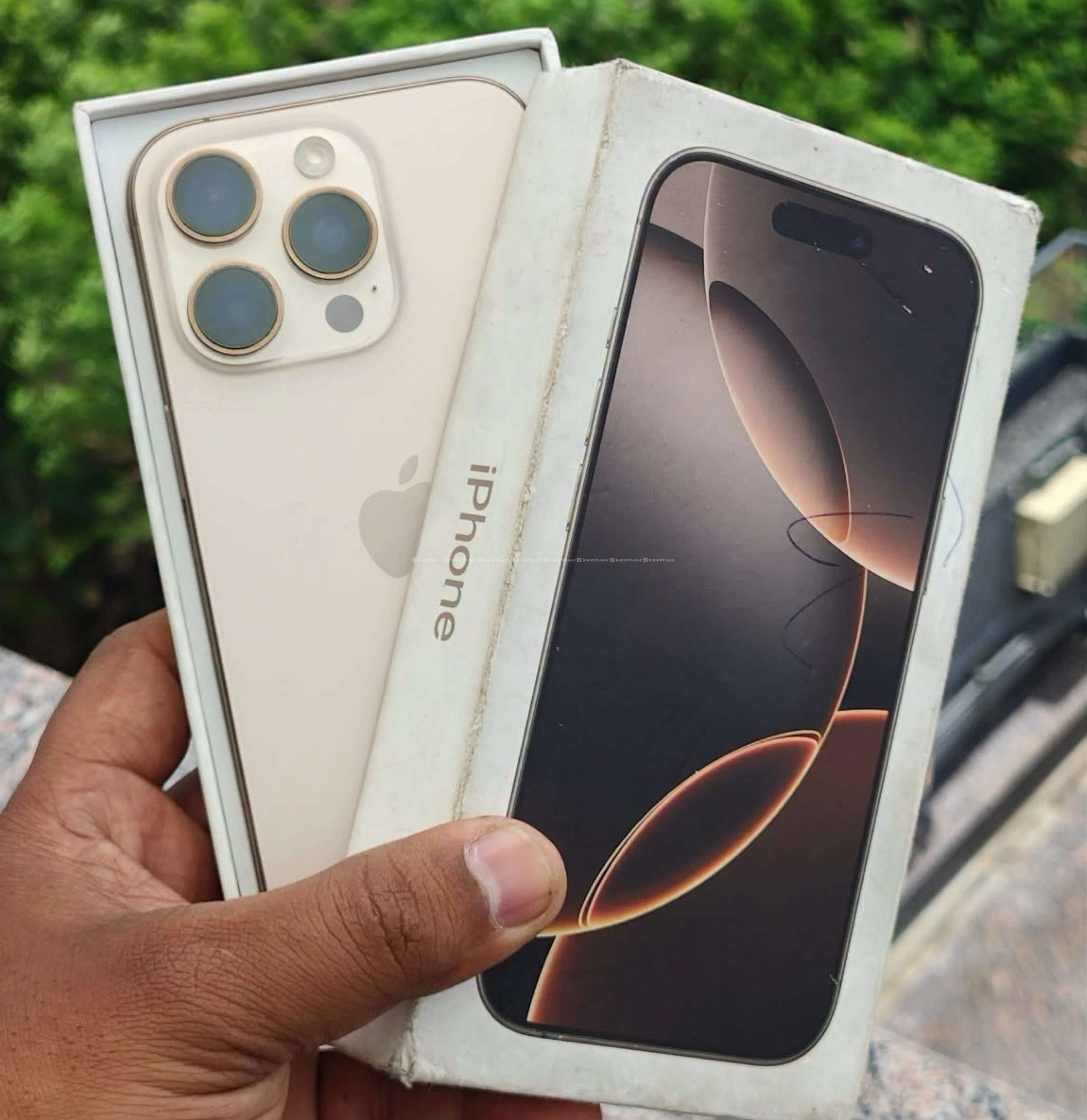 Iphone 16 pro max 256gb with box fix price