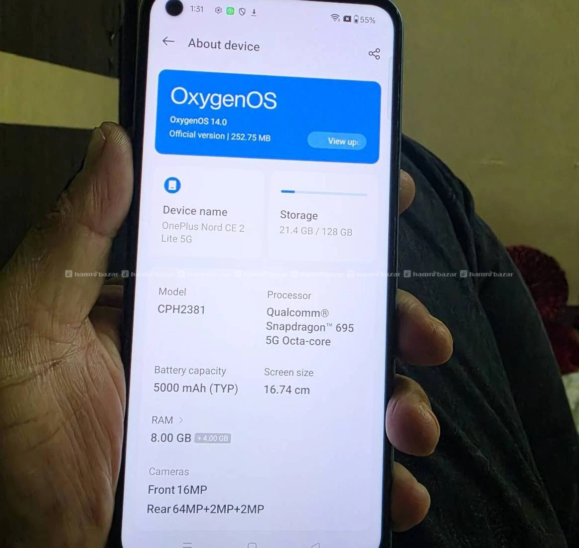 One plus nord CE 2 lite 5g 3