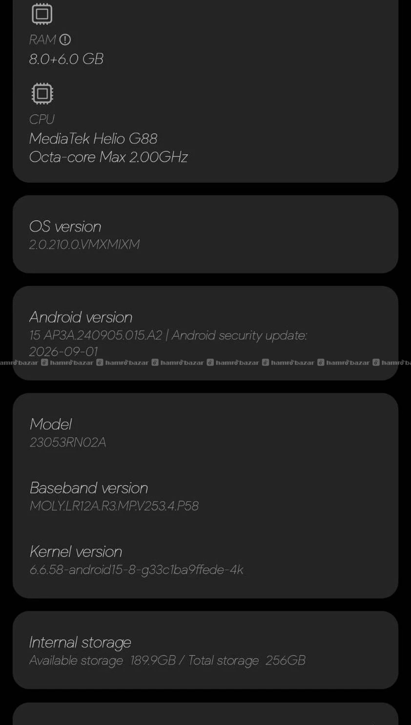Redmi 12 (8/256)
Exchange with iphone 3