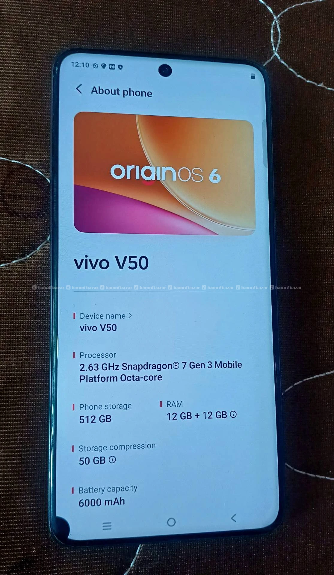 Vivo V50 12/512