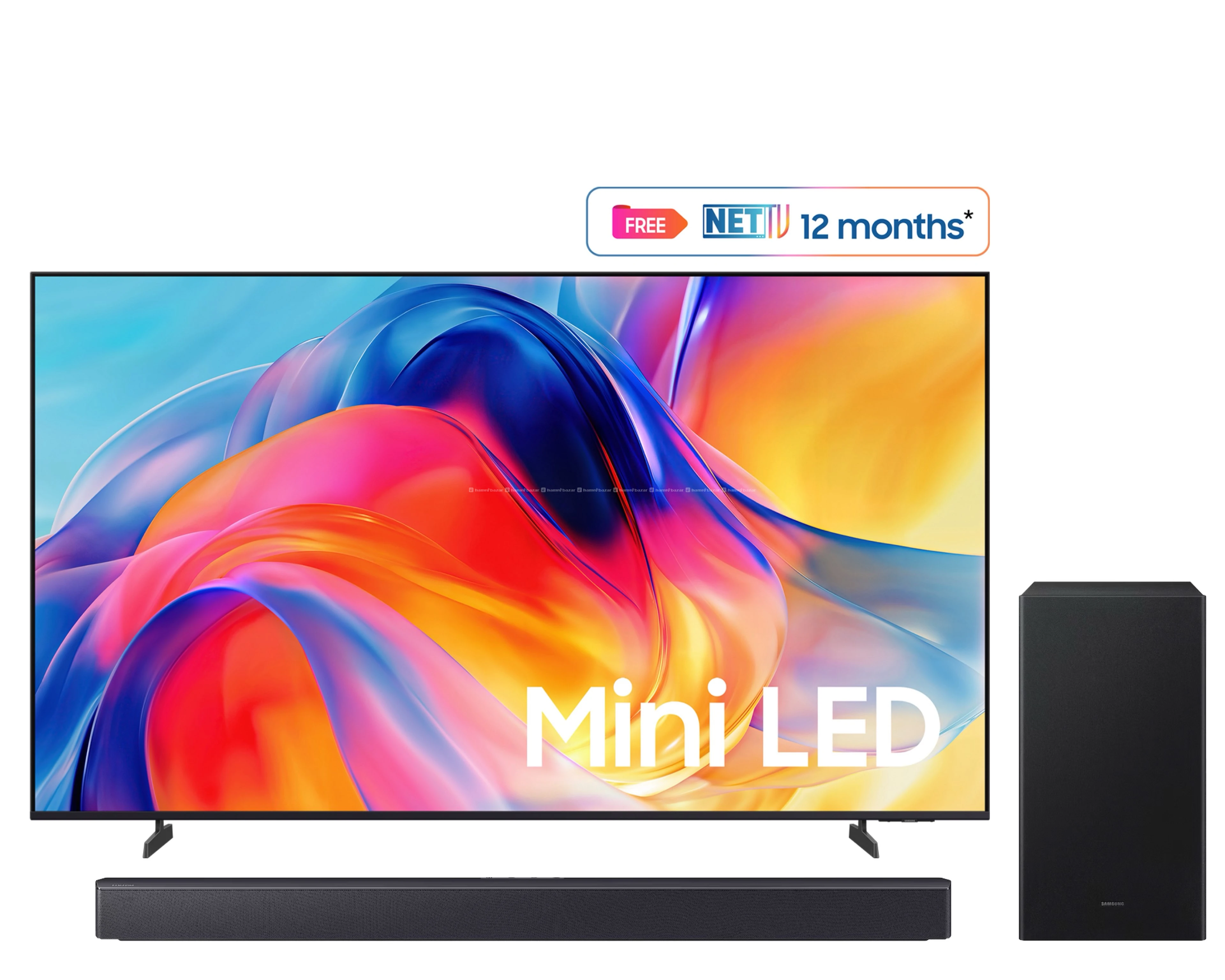 Samsung UA85M70HARSHE 85 inch Mini LED TV free