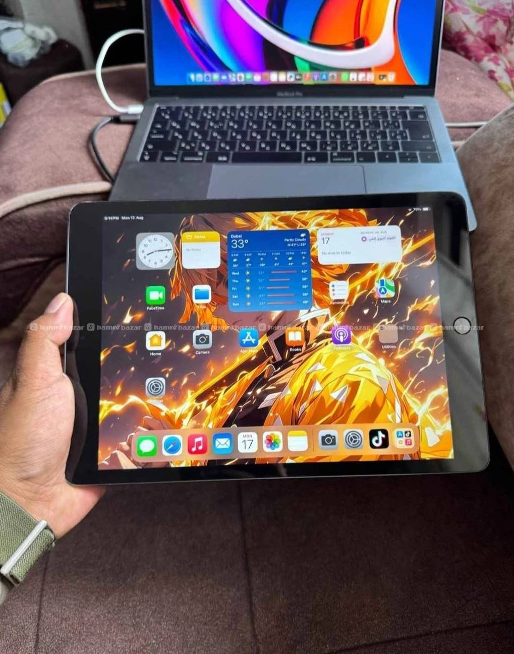 Ipad 9th gen 64gb no box comes with charger