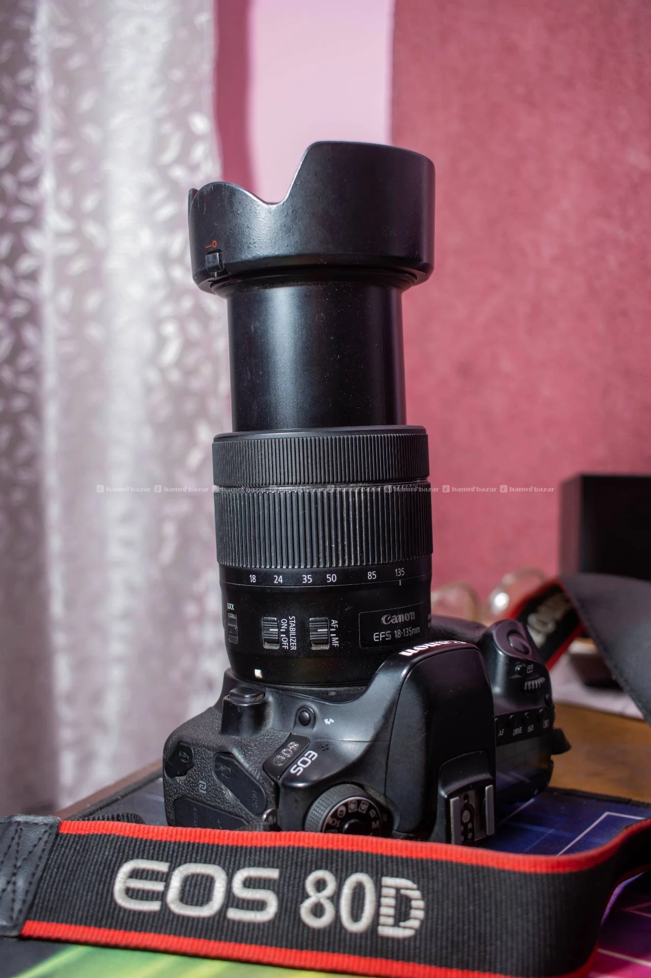 Canon 80D with extra lens 8