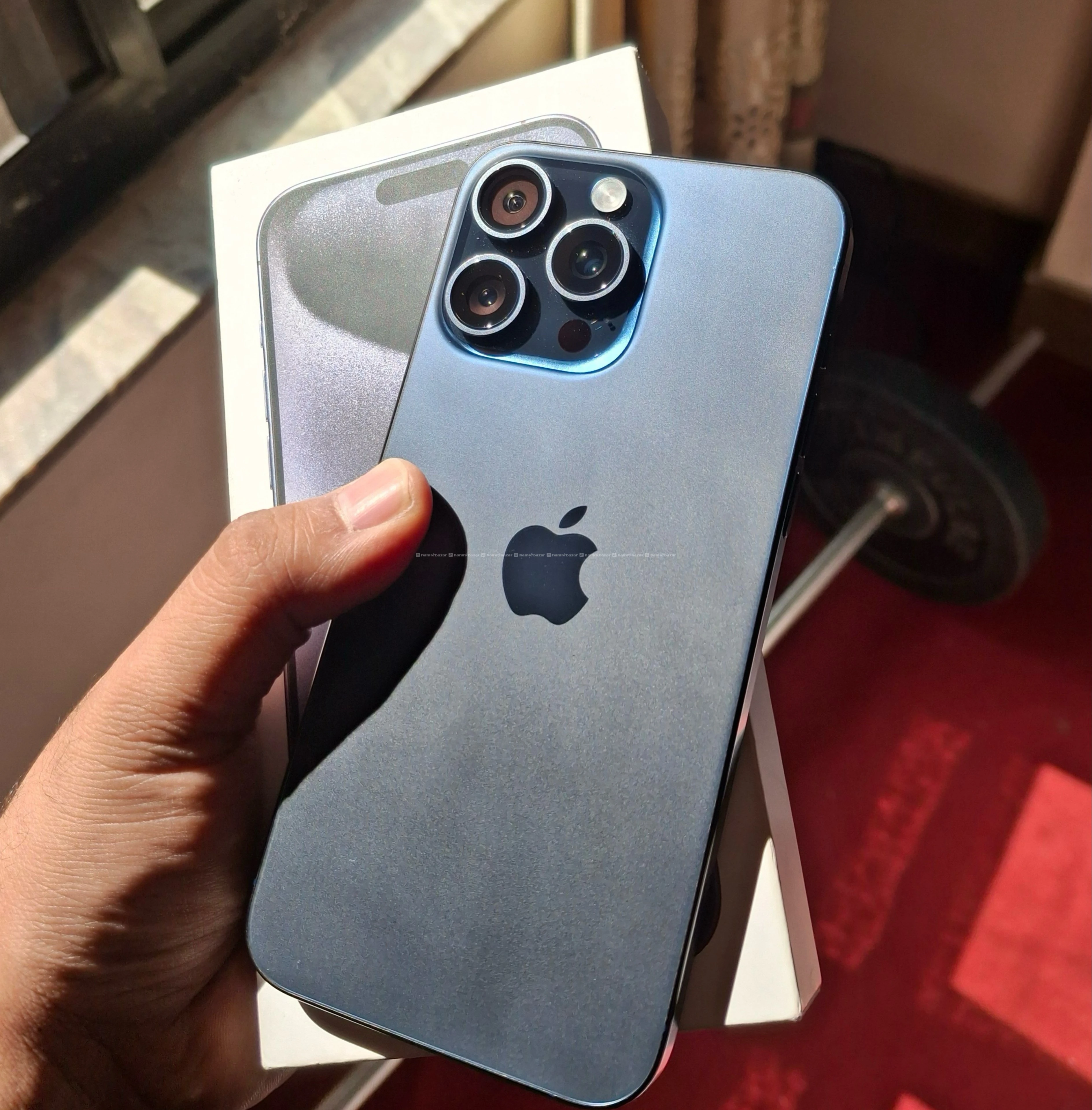 Iphone 15 Pro Max 256gb Titanium Blue 3