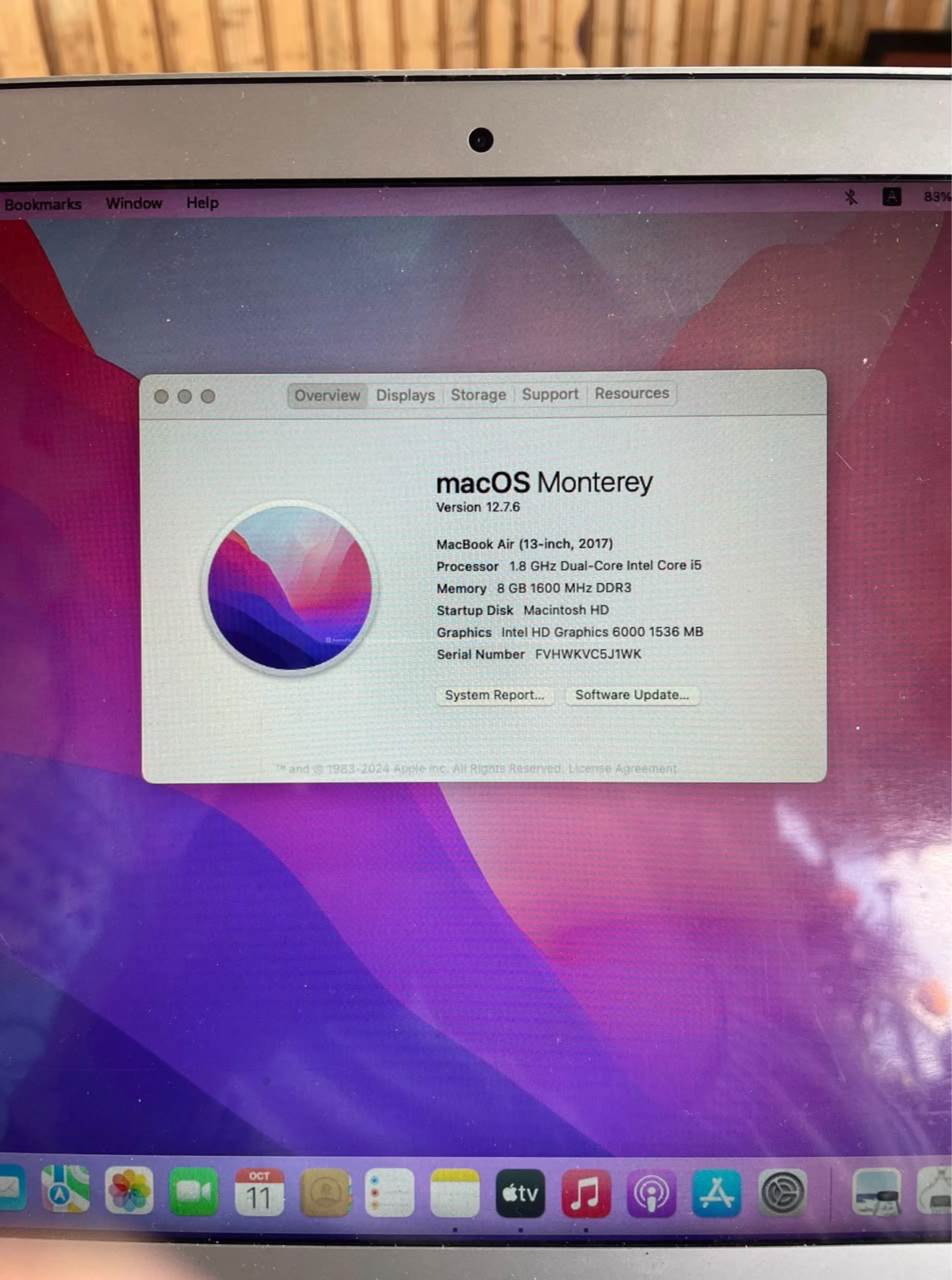 Macbook Air 2017 2