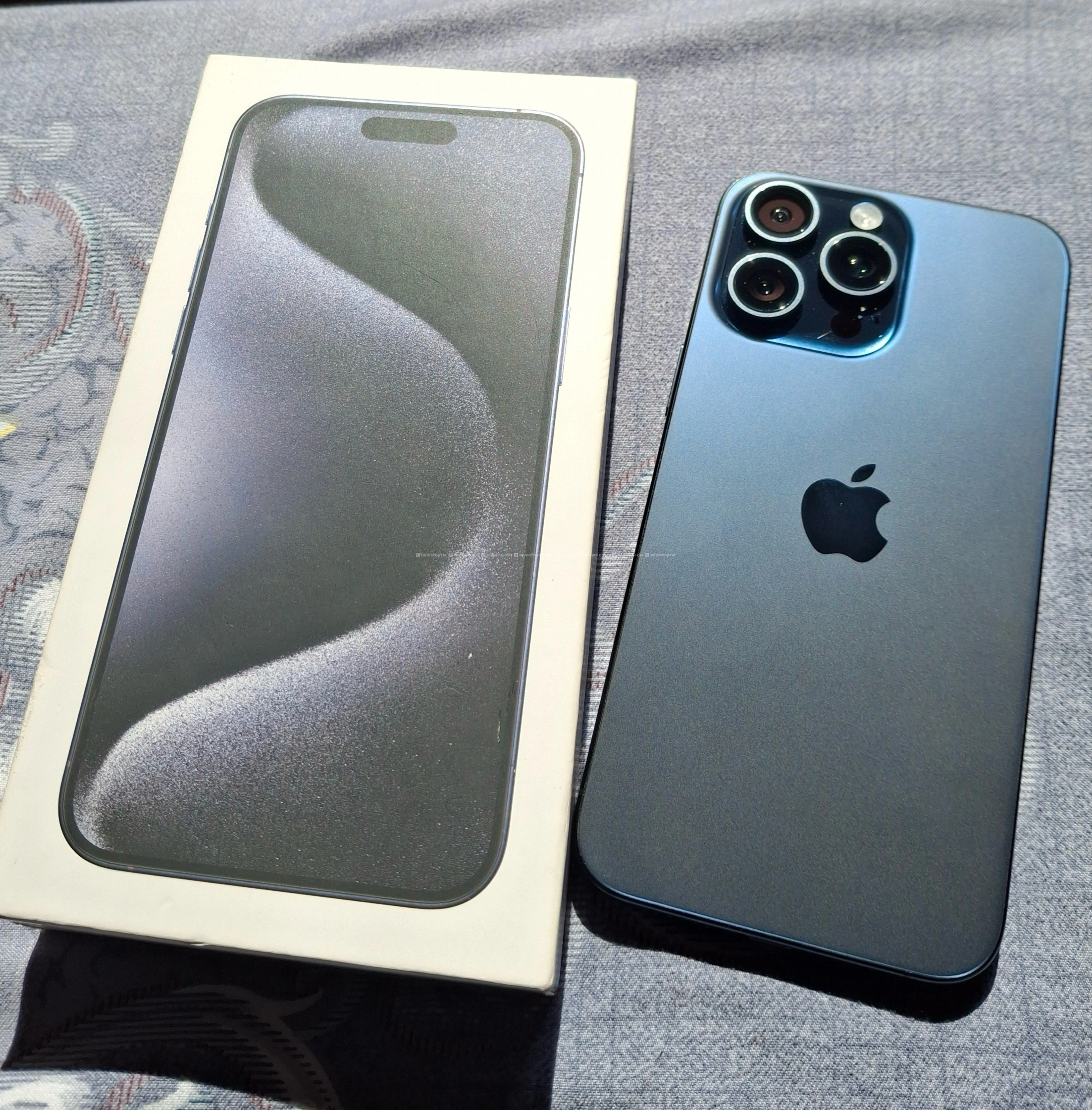 Iphone 15 Pro Max 256gb Titanium Blue