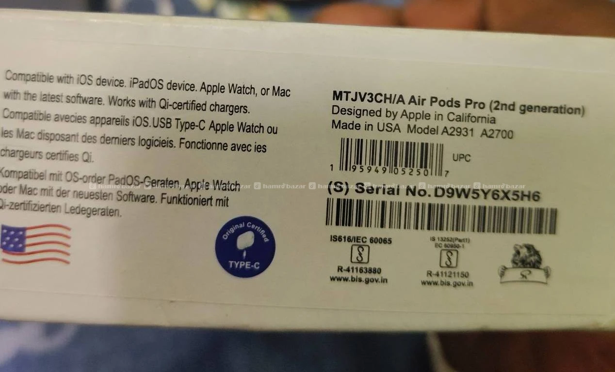 Apple AirPods Pro 2nd Generation – New 7