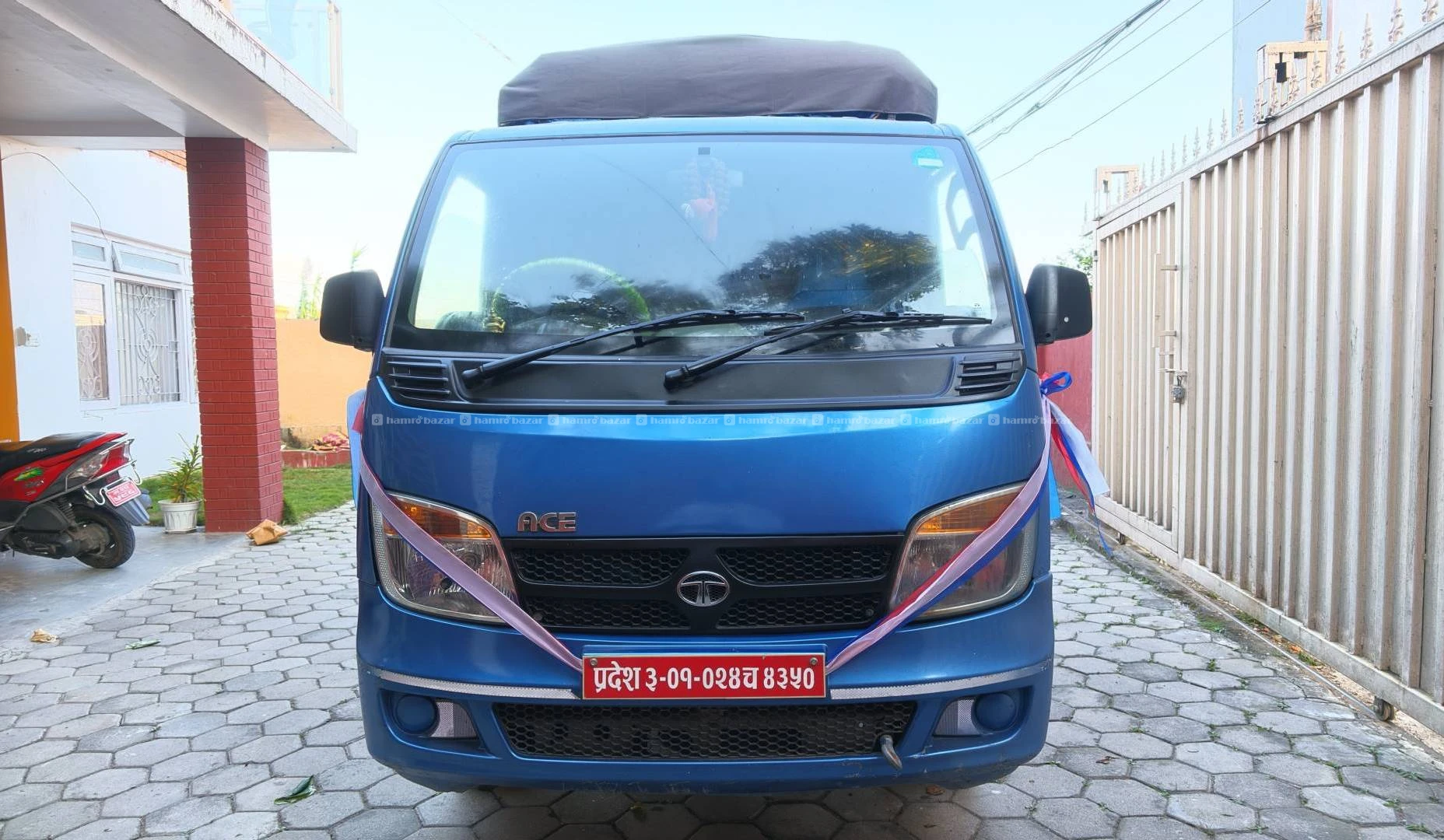 Blue Tata Ace 2020 model in excellent condition