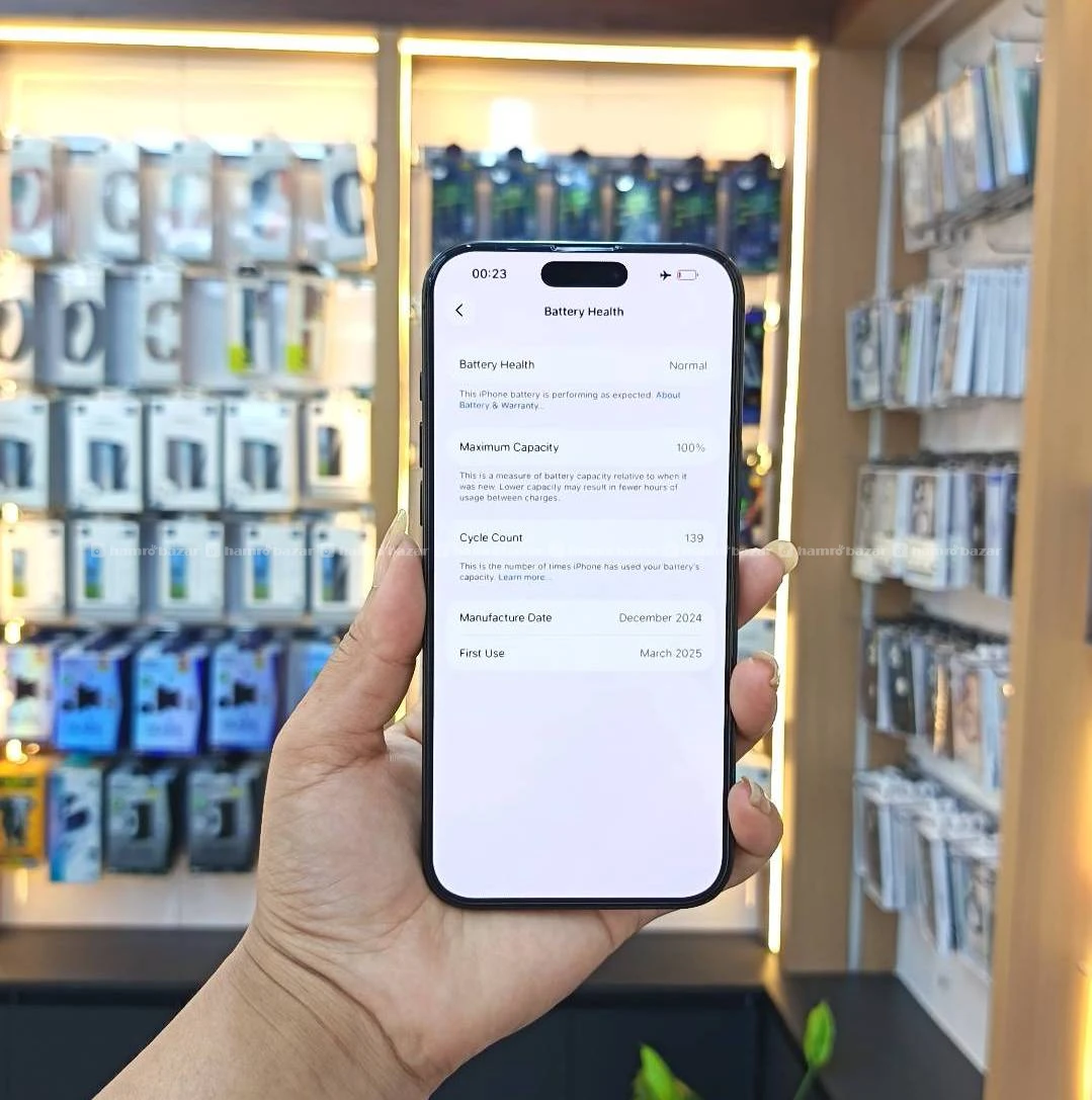 IPhone 16 pro max |256GB| 100% BH|cycle count 139 4