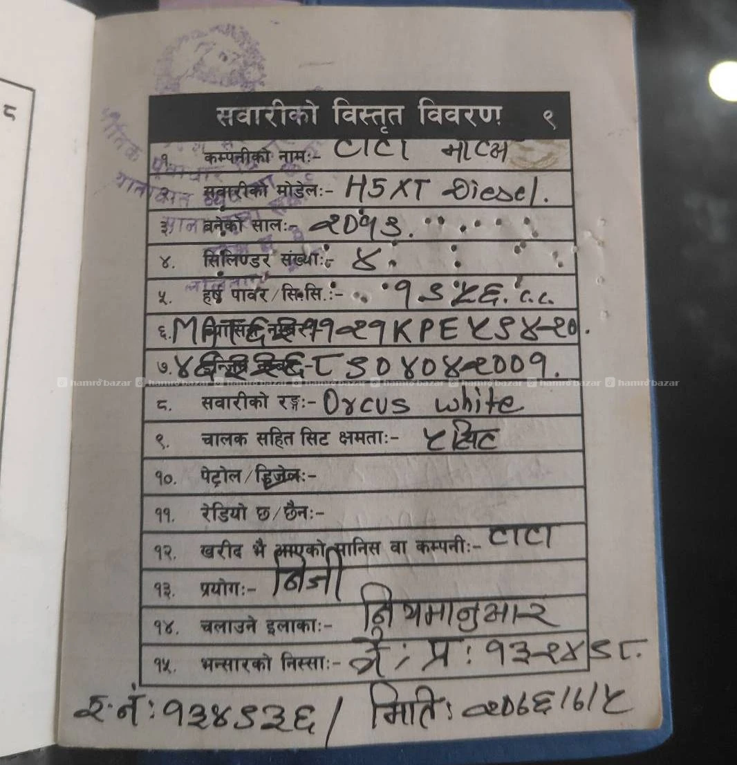 Tata harrier (H5) XT 2