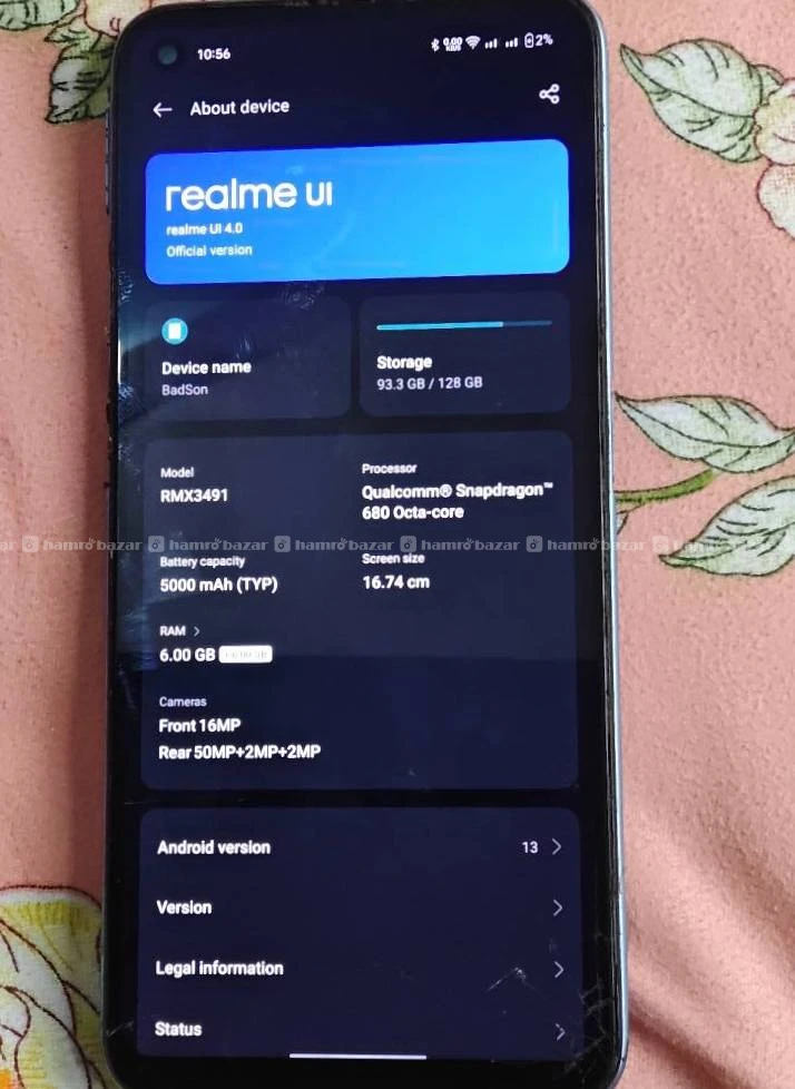 REALME 9i 6+6/128GB
