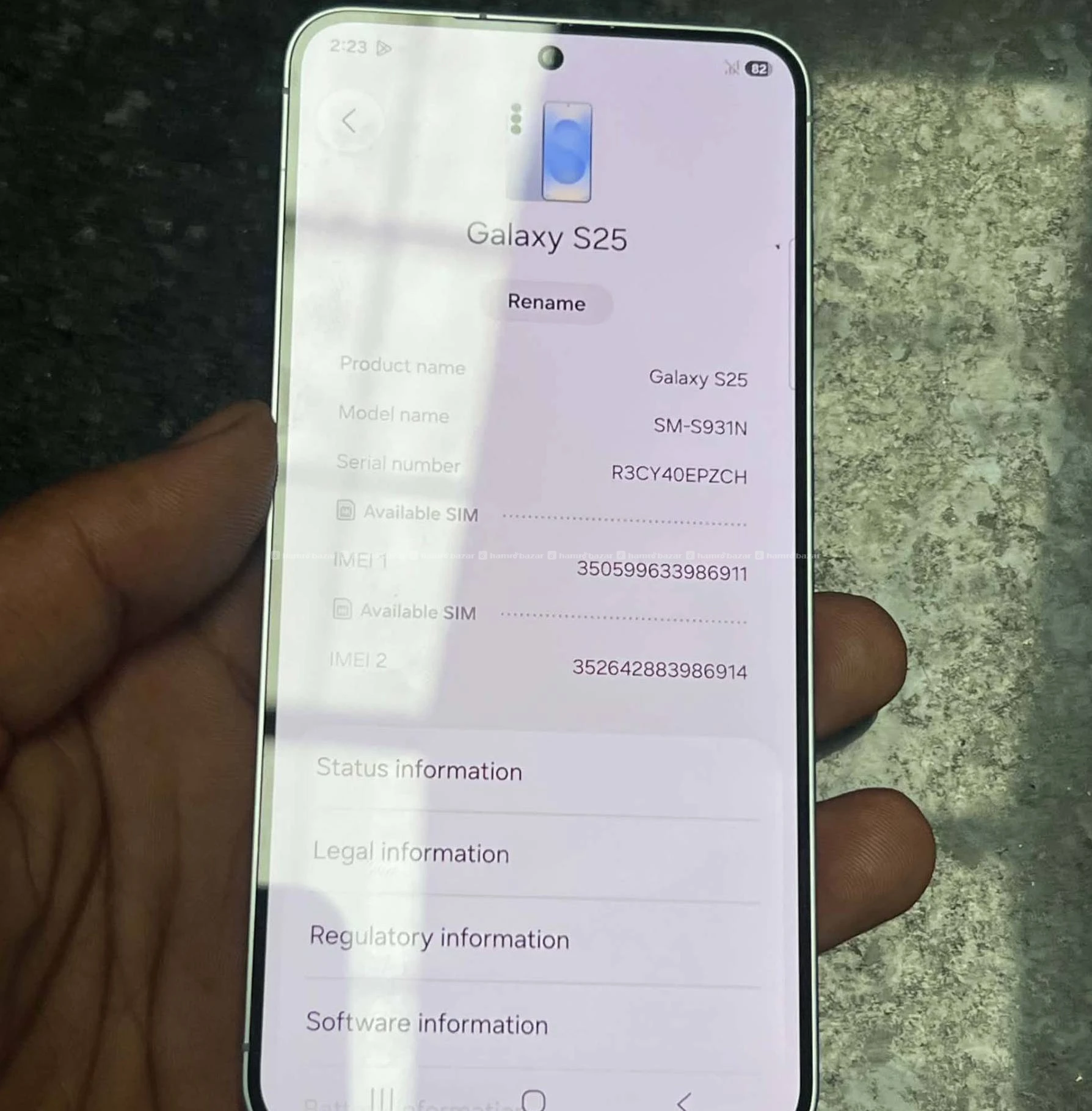 Samsung S25 for sale