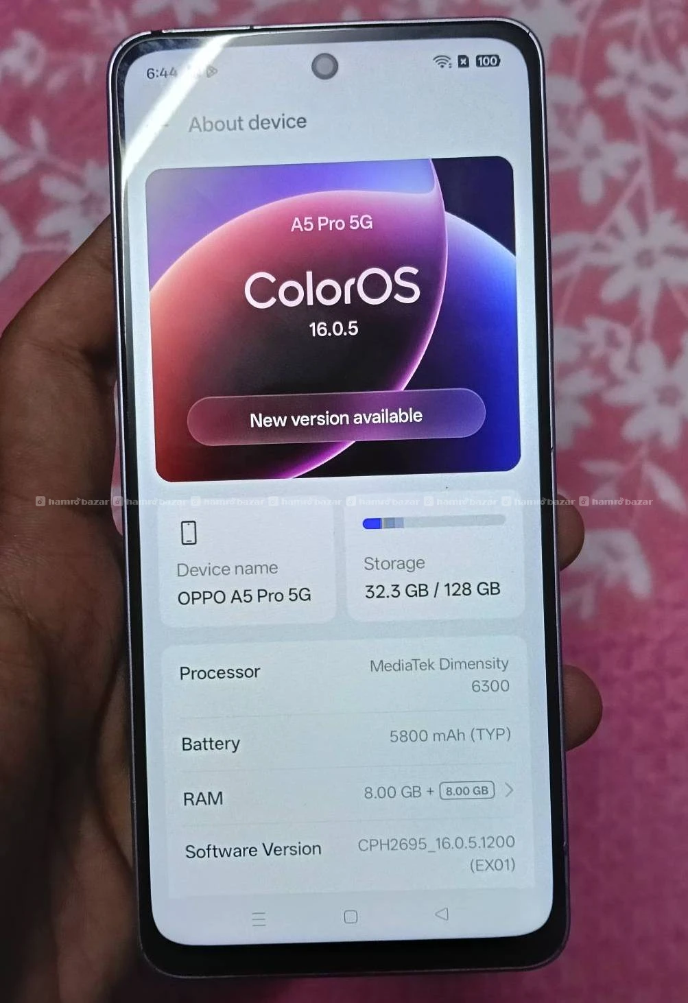 Oppo A5 pro 5g (8/128)