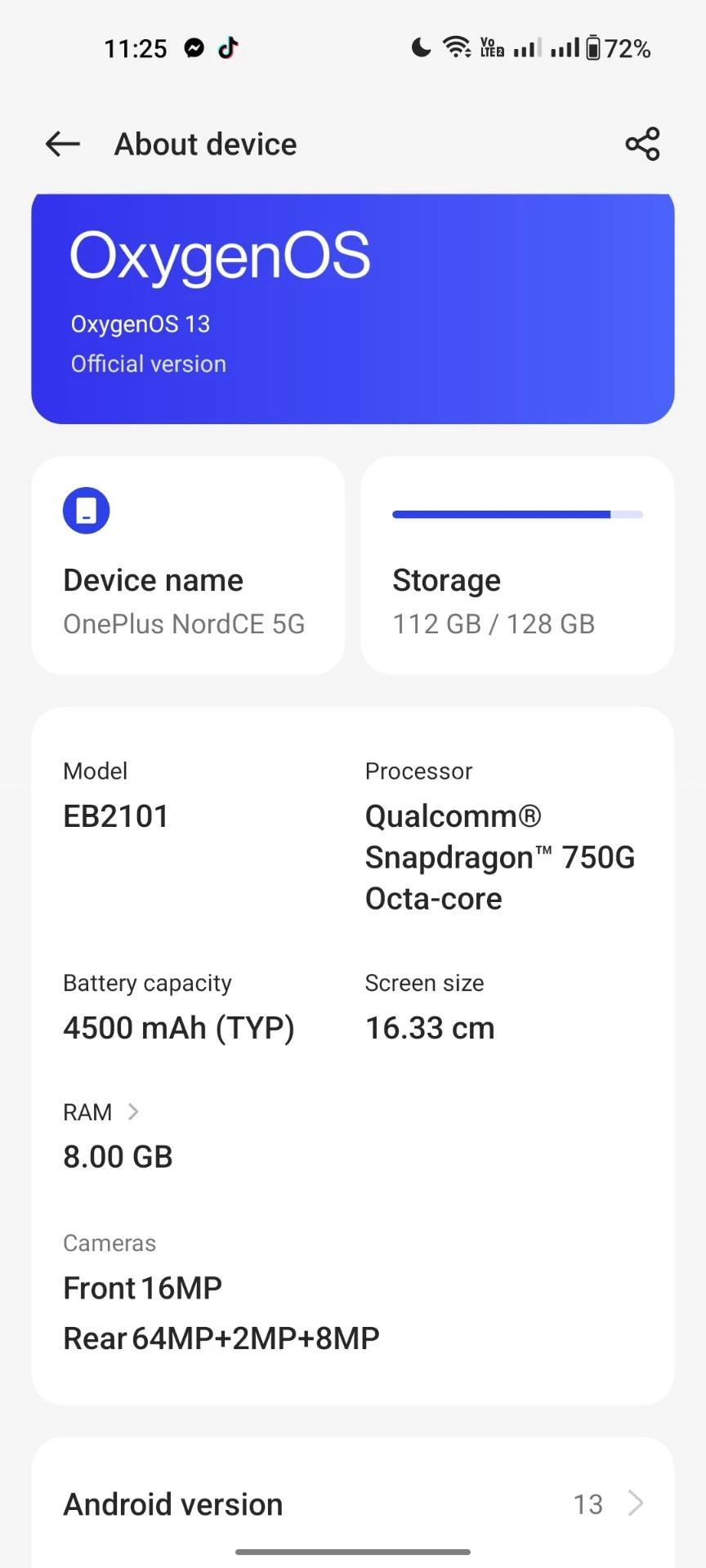 Title: OnePlus Nord CE 5G – 8GB RAM / 128GB