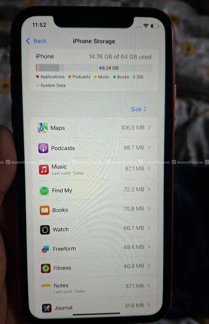 IphoneXR64GBCoral80%Battery,Bill&Charger FullFresh 2