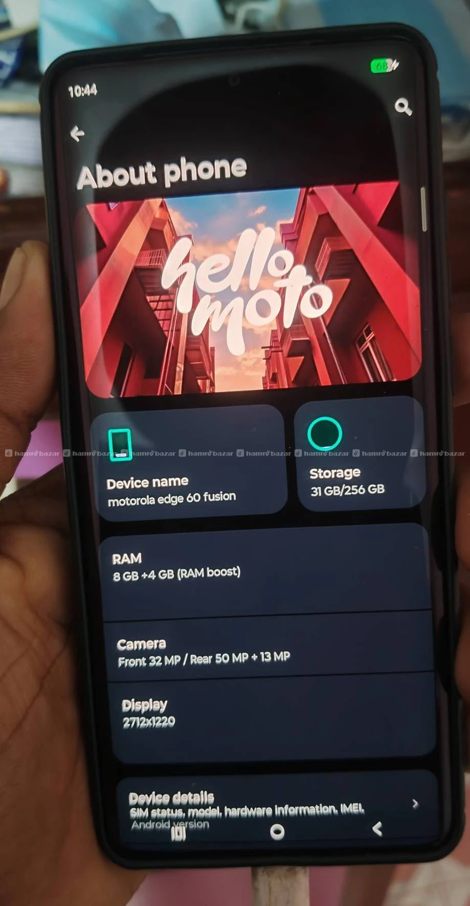 Moto Edge 60 Fusion 8+8/256 GB 2