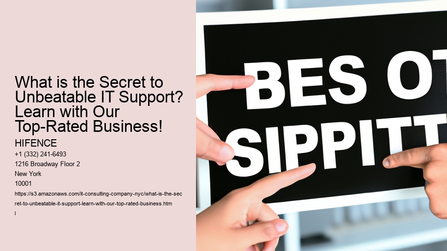 What is the Secret to Unbeatable IT Support? Learn with Our Top-Rated Business!