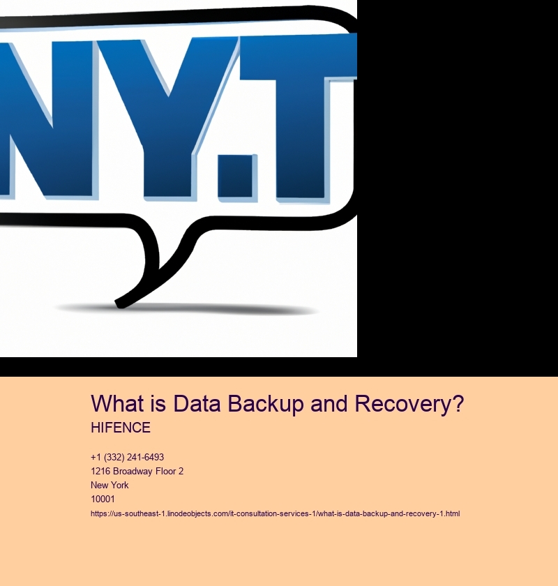 What is Data Backup and Recovery?