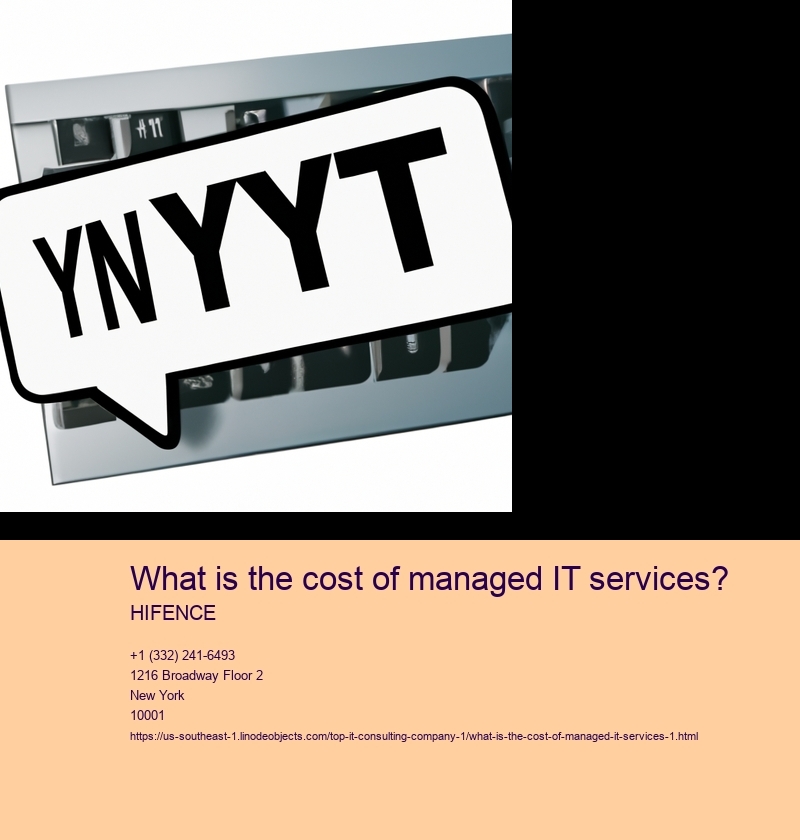What is the cost of managed IT services?