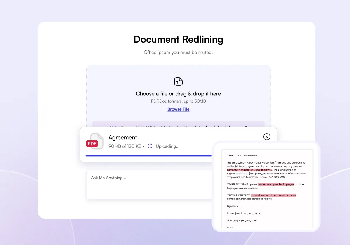 Document Redlining