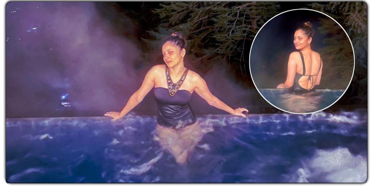 अंकिता लोखंडे की स्विमिंग पूल में नाहती हुई तस्वीरे हुई वायरल, कैमरे के सामने दिए हॉट पोज, देखिए तस्वीरें