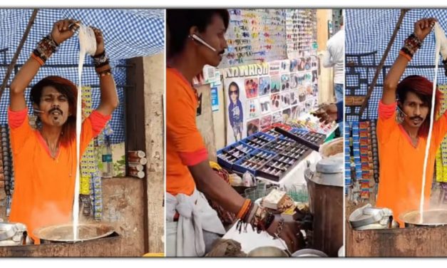 रजनीकांत स्टाइल में चाय बनाता है ये शख्स, देखने के लिए लगती है लाइन, देखिए आप भी