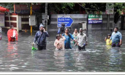 तमिलनाडु मे अगले 48 घंटे मे भारी बारिश होने की संभावना, रेड एलर्ट जारी किया,