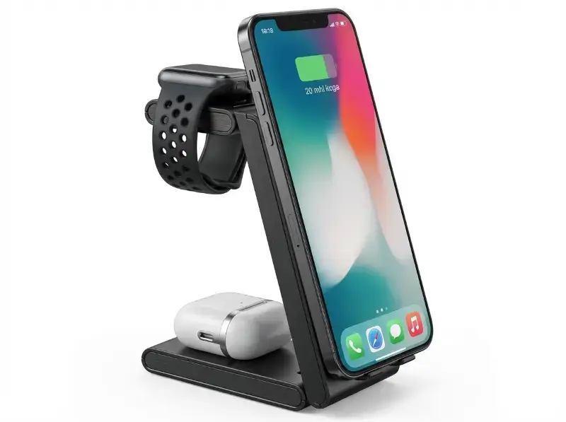 3 in1 Foldable Magsafe Wireless Charger