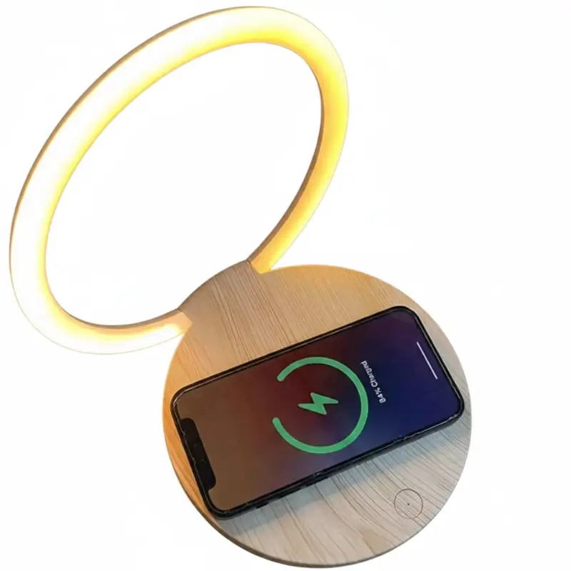 Wireless Charger With Led Ligh