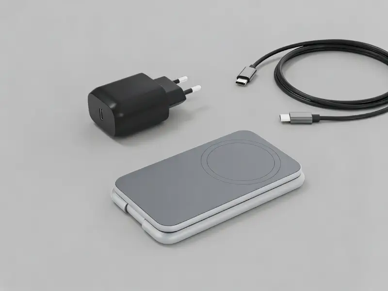 Compact Foldable 3-In-1 Wireless Charger