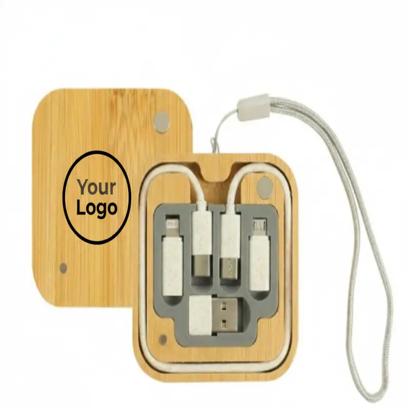 Bamboo Travel Kit Square