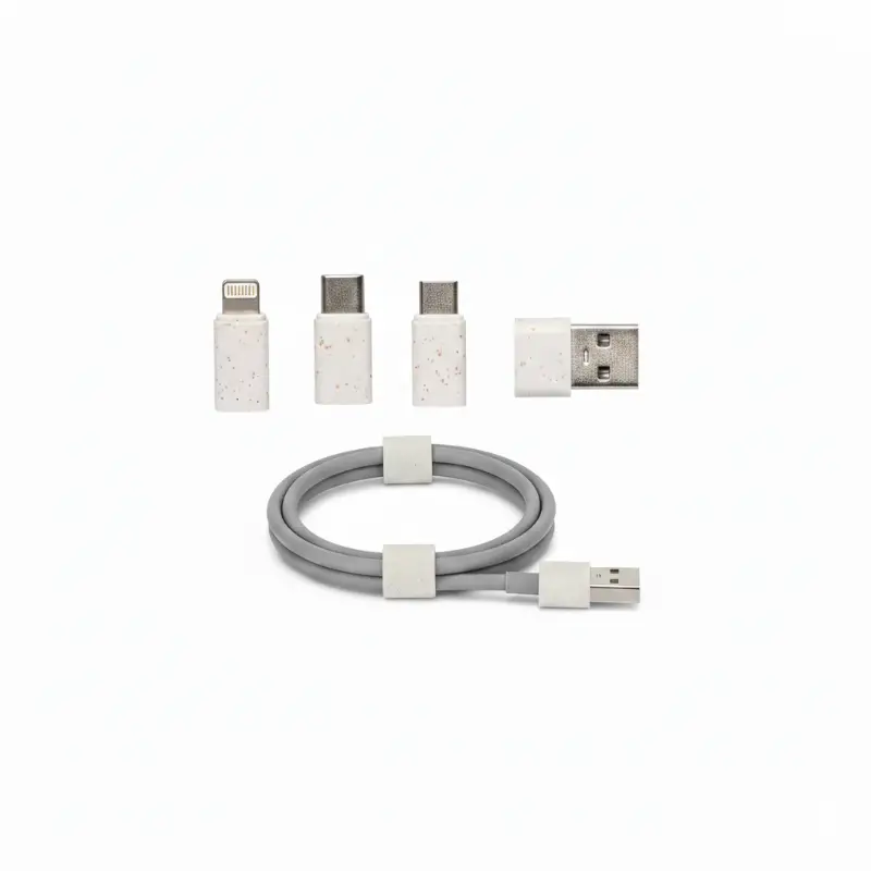 Bamboo Travel Kit Square