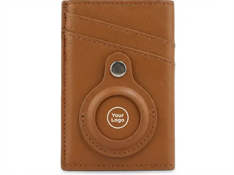 Santhome PU Card Holder with Santhome Tag Pocket