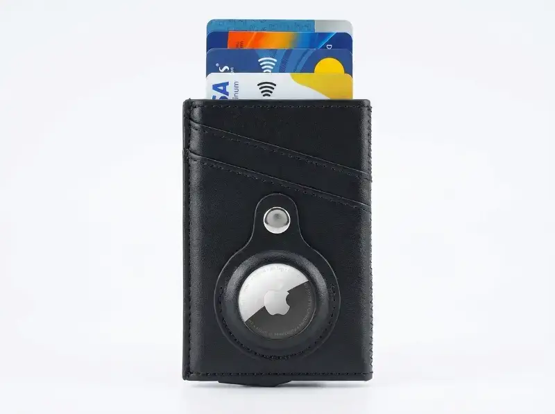 Santhome PU Card Holder with Santhome Tag Pocket