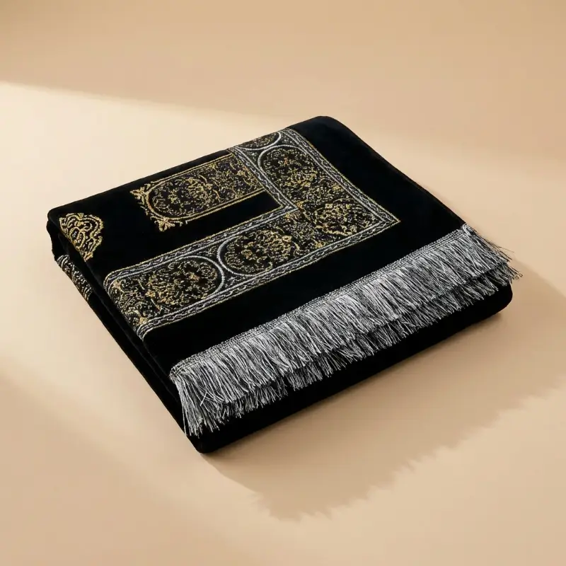 Prayer Mat with Tasbih in Tubular Box