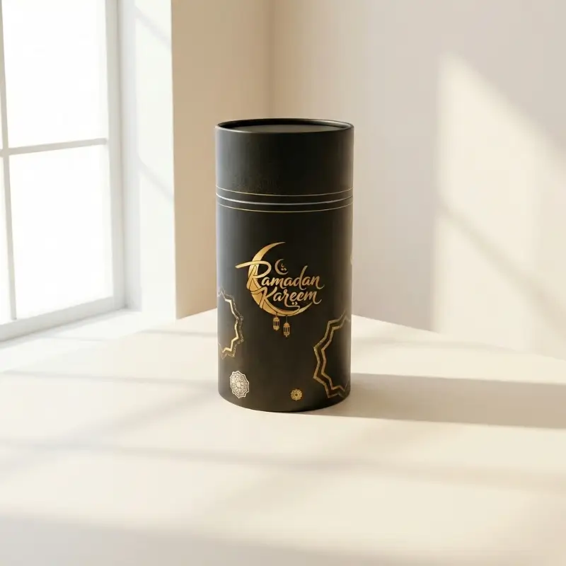 Prayer Mat with Tasbih in Tubular Box