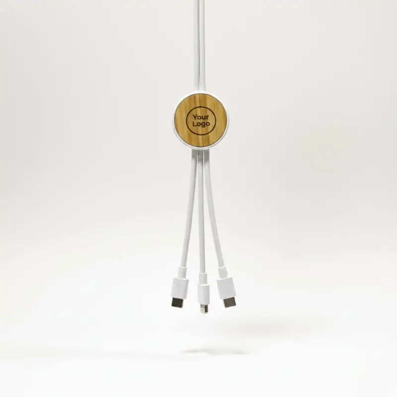 Wheat St Bamboo & Recycled TPE Charging Cable