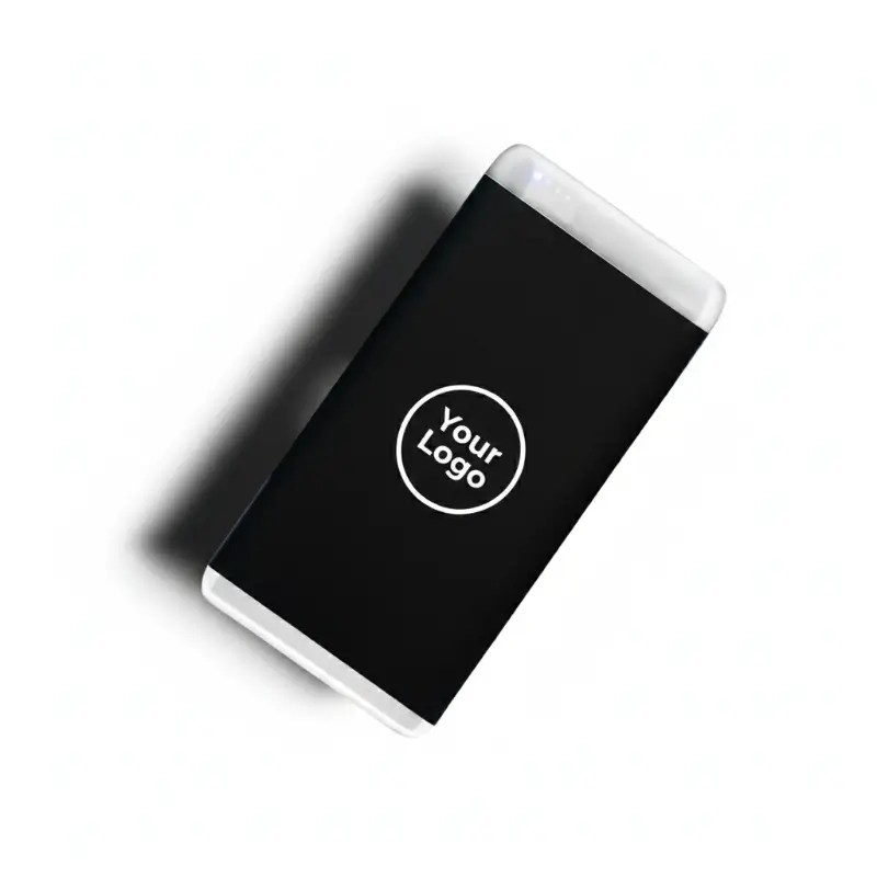 Slim Powerbank With Lightup Logo In UAE