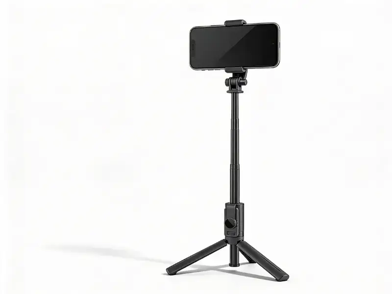 3-in-1 Mobile Tripod with Bluetooth Selfie Stick and Camera Shutter