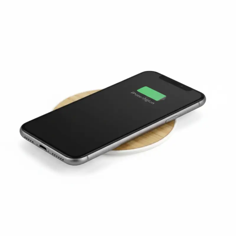 Recycled ABS  Bamboo Wireless Charger