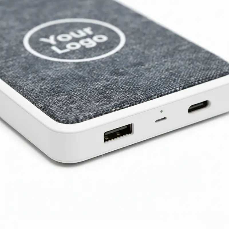 Recycled (PET + ABS) material Power Bank In UAE