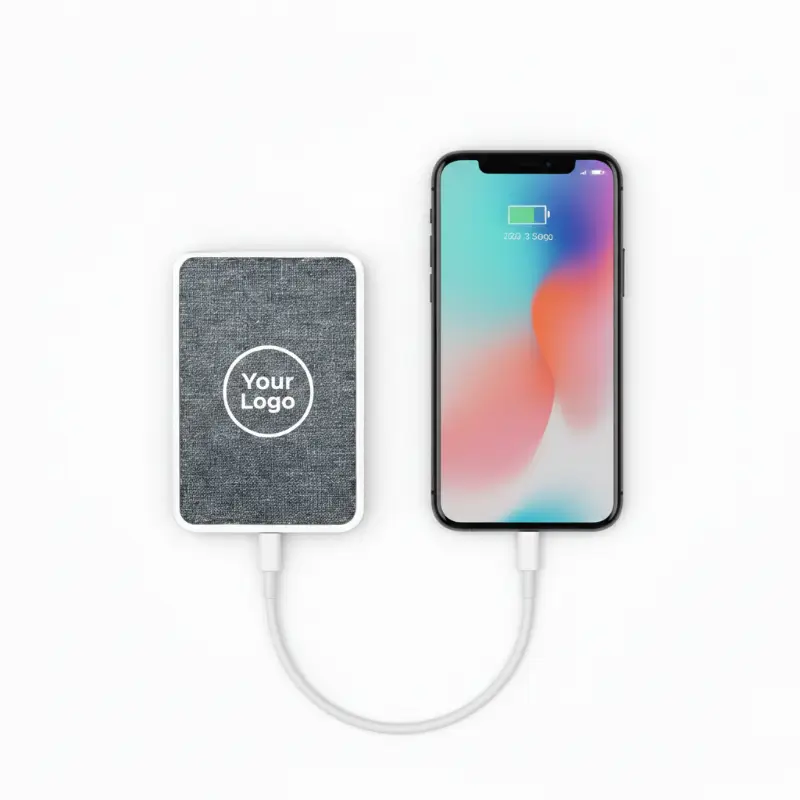 Recycled (PET + ABS) material Power Bank In UAE