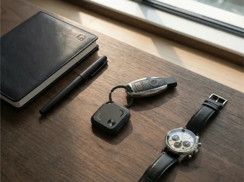 Matte Finish Dual Tracking Key Finder